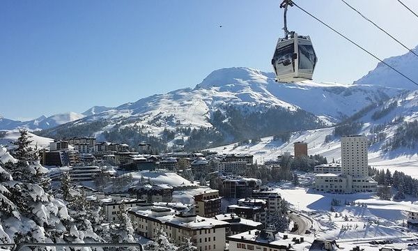Sestriere, località invernale per sciare in Piemonte
