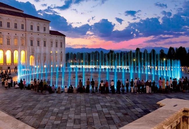 Spettacolo Teatro d'Acqua della Fontana del Cervo alla Reggia di Venaria