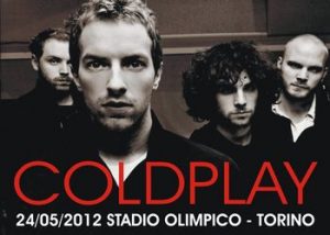 Concerto Coldplay a Torino, Stadio Olimpico 24 Maggio 2012