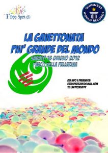 Battaglia di Gavettoni più grande del mondo, il 12 giugno 2012 presso il Parco della Pellerina di Torino