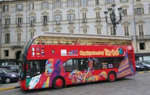 Bus turistico a Torino