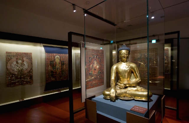 Sale del museo di arte orientale di Torino