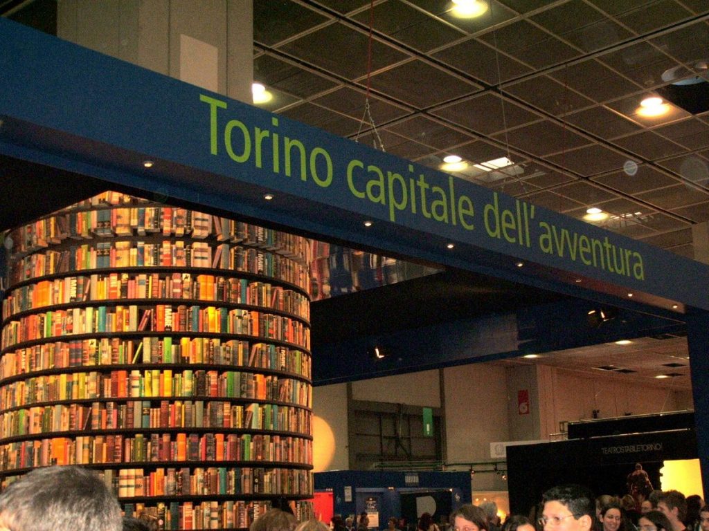 Padiglioni del Lingotto Fiere durante l'ultima edizione del Salone del Libro di Torino