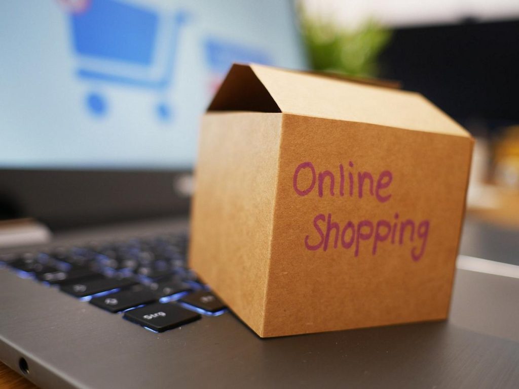 Pacco di un acquisto online