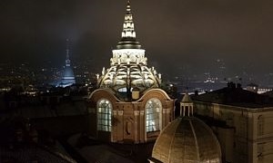 Panorama di Torino by Night dal Campanile del Duomo